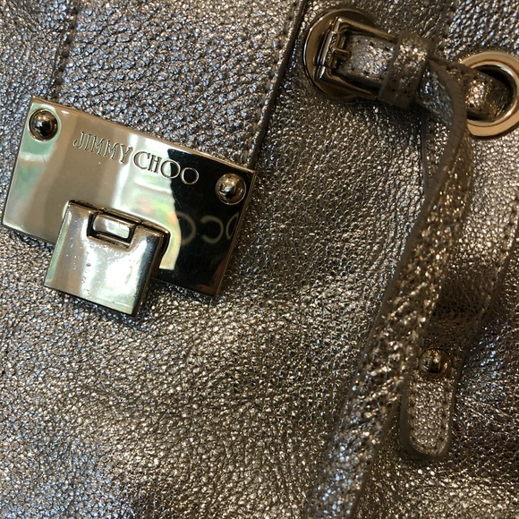 JIMMY CHOO... metallic handbag - Picture 10 of 16